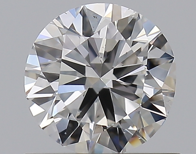 0.6 CaratF-SI1 EX Cut Round Diamond