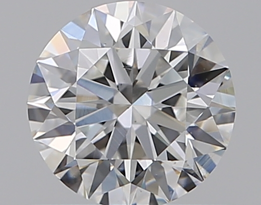 0.76 CaratF-VS2 EX Cut Round Diamond