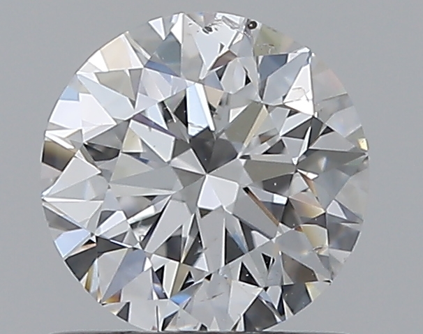 0.6 CaratD-SI1 EX Cut Round Diamond