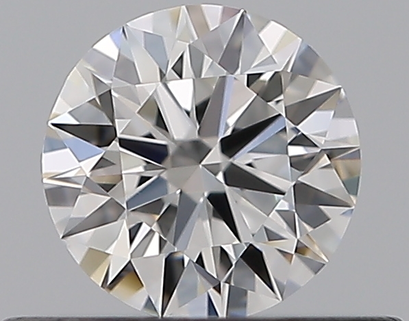 0.37 CaratE-IF EX Cut Round Diamond