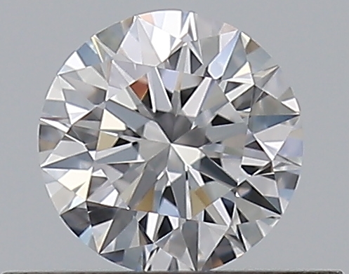 0.35 CaratD-VVS2 EX Cut Round Diamond