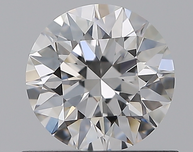 0.66 CaratE-VVS1 EX Cut Round Diamond