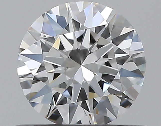 0.48 CaratF-VS2 EX Cut Round Diamond