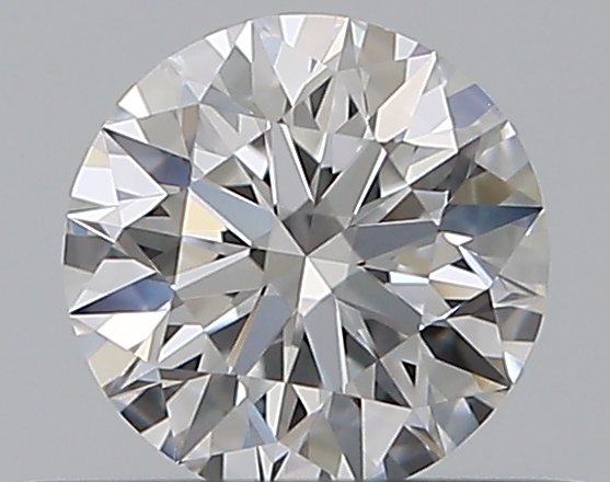 0.37 CaratD-VVS2 EX Cut Round Diamond