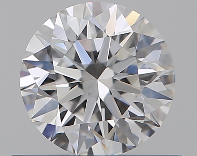 0.53 CaratE-IF EX Cut Round Diamond