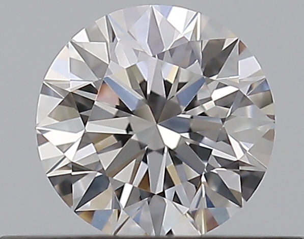 0.35 CaratD-VVS2 EX Cut Round Diamond