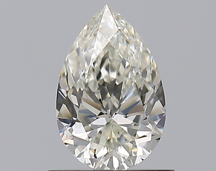 0.73 CaratJ-VS2 - Cut Pear Diamond