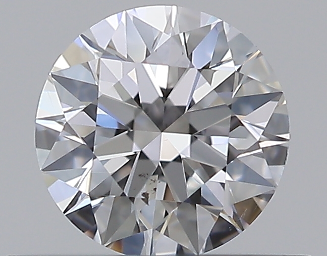 0.46 CaratE-SI1 EX Cut Round Diamond