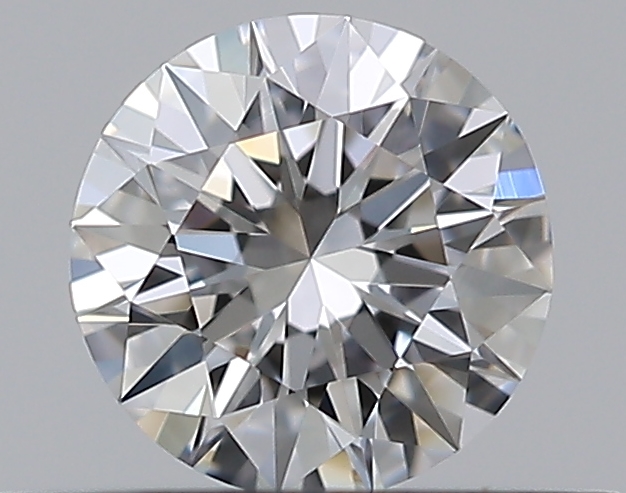 0.37 CaratF-VVS1 EX Cut Round Diamond
