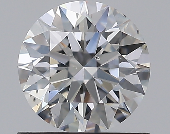 0.79 CaratF-SI1 EX Cut Round Diamond
