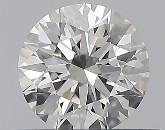 0.37 CaratF-IF EX Cut Round Diamond