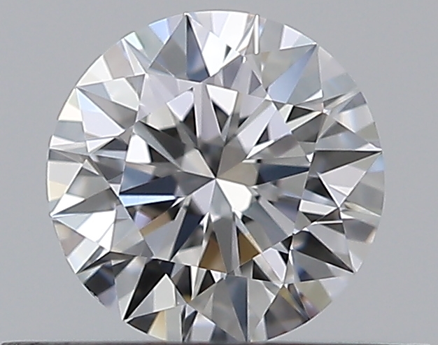 0.37 CaratE-IF EX Cut Round Diamond