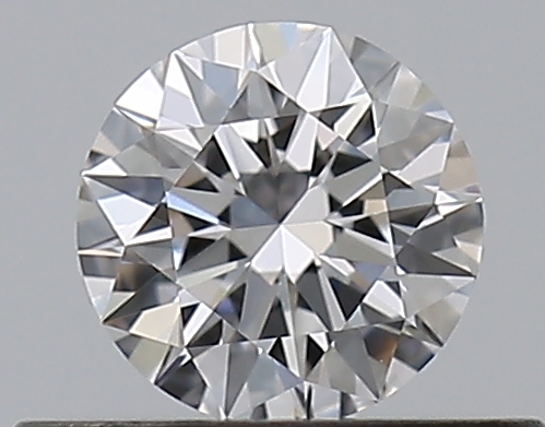 0.33 CaratD-IF EX Cut Round Diamond