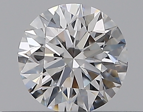 0.33 CaratD-VVS2 EX Cut Round Diamond