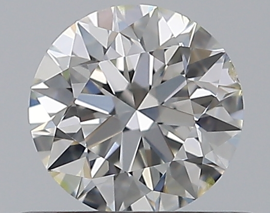0.47 CaratI-SI1 EX Cut Round Diamond