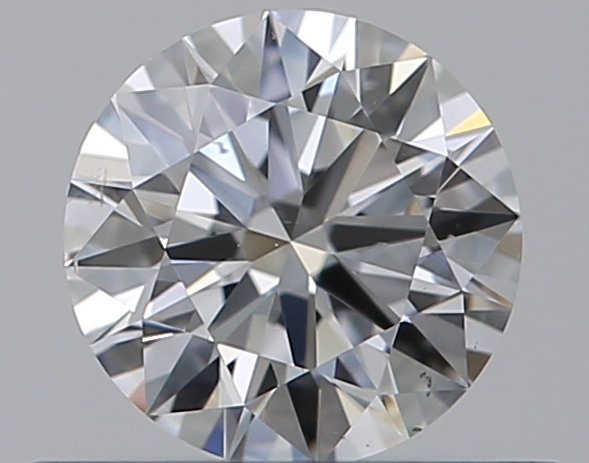 0.46 CaratF-SI1 EX Cut Round Diamond