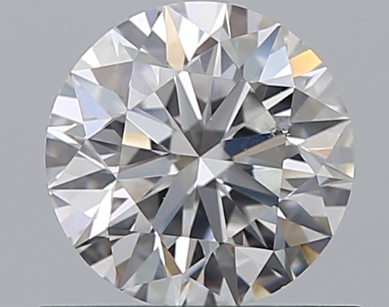 0.65 CaratE-SI1 EX Cut Round Diamond