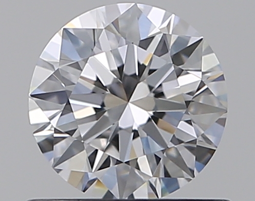 0.7 CaratD-VVS1 EX Cut Round Diamond