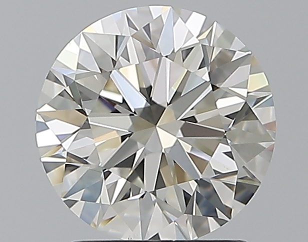 1.61 CaratH-VS2 EX Cut Round Diamond