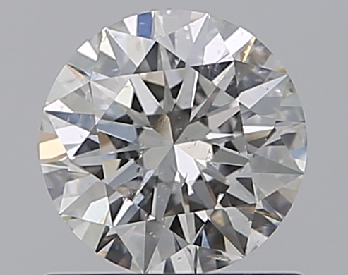 0.81 CaratH-SI2 EX Cut Round Diamond