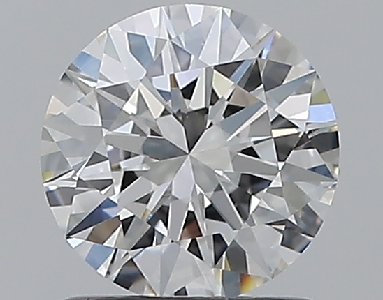 1 CaratG-VVS2 EX Cut Round Diamond