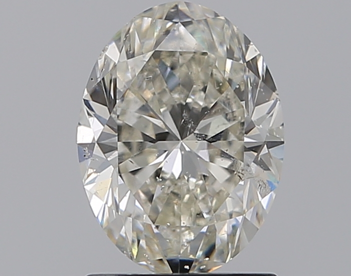 1.5 CaratK-SI2 - Cut Oval Diamond