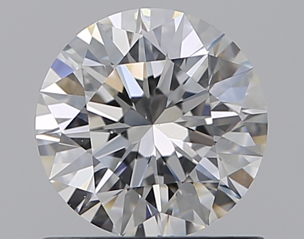 0.84 CaratF-VS2 EX Cut Round Diamond