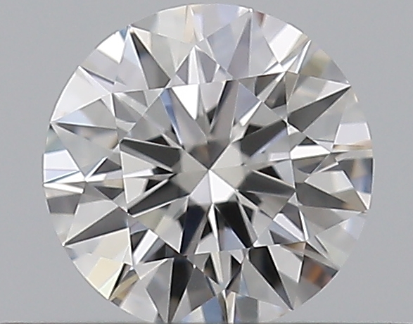 0.33 CaratD-VVS2 EX Cut Round Diamond