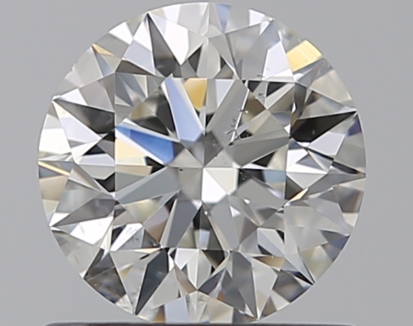 0.75 CaratH-SI1 EX Cut Round Diamond