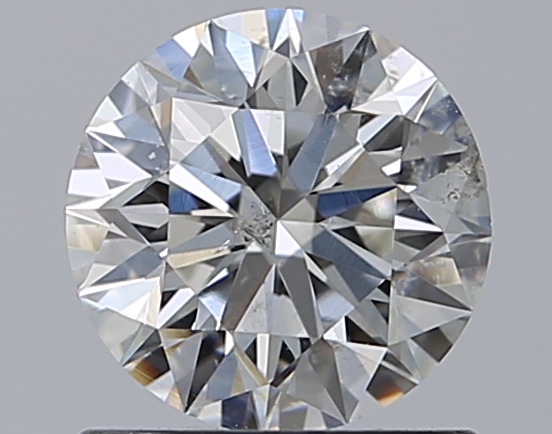0.96 CaratG-SI2 EX Cut Round Diamond