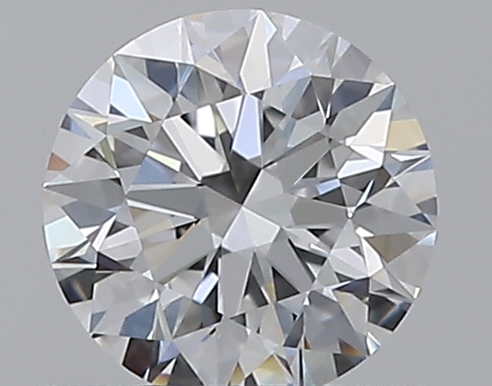 0.37 CaratD-VVS1 EX Cut Round Diamond