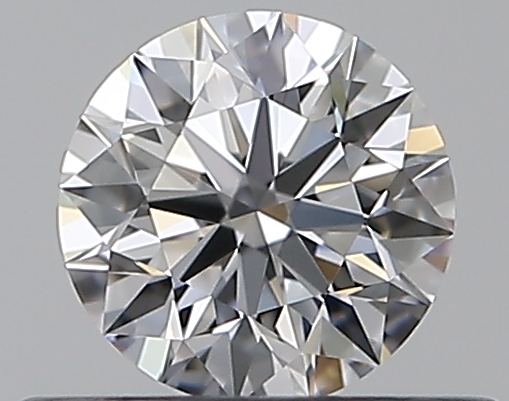 0.37 CaratD-VVS2 EX Cut Round Diamond