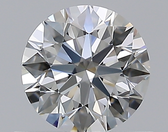 0.58 CaratH-VVS1 EX Cut Round Diamond