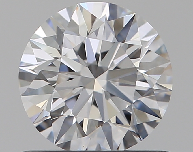 0.69 CaratD-VS1 EX Cut Round Diamond