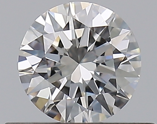 0.39 CaratF-VVS1 EX Cut Round Diamond