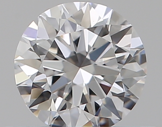 0.33 CaratD-VVS2 EX Cut Round Diamond