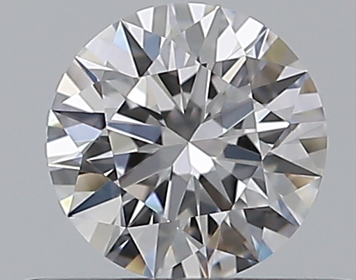 0.33 CaratD-VVS2 EX Cut Round Diamond