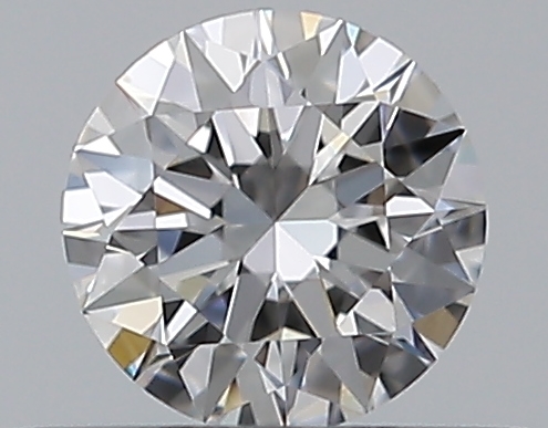 0.3 CaratD-VVS1 EX Cut Round Diamond