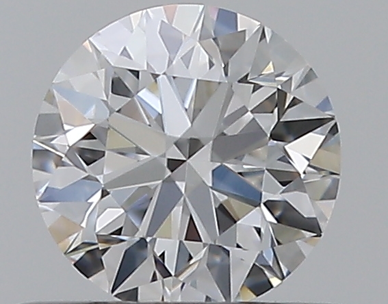 0.43 CaratE-VVS1 EX Cut Round Diamond