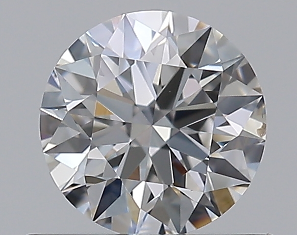 0.61 CaratF-SI1 EX Cut Round Diamond