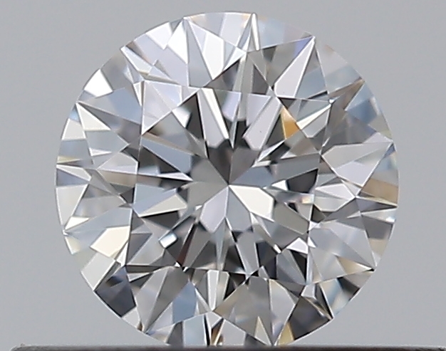 0.37 CaratF-VVS2 EX Cut Round Diamond