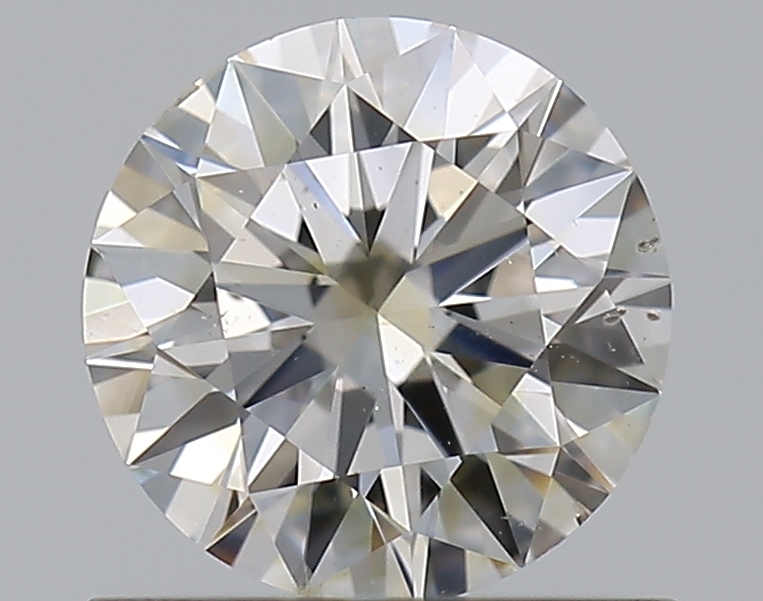 0.72 CaratL-SI1 EX Cut Round Diamond
