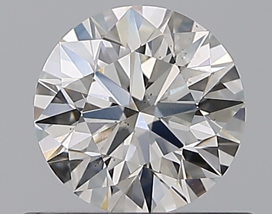 0.6 CaratF-SI1 EX Cut Round Diamond