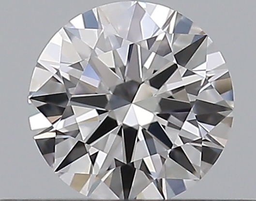 0.33 CaratD-VVS1 EX Cut Round Diamond