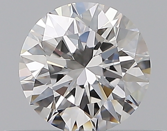0.4 CaratF-VVS2 EX Cut Round Diamond