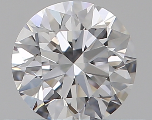 0.35 CaratD-VVS2 EX Cut Round Diamond