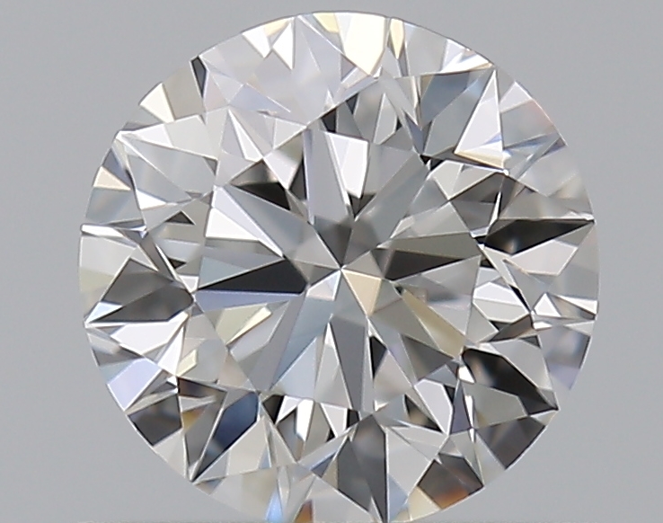 0.7 CaratF-VVS2 EX Cut Round Diamond