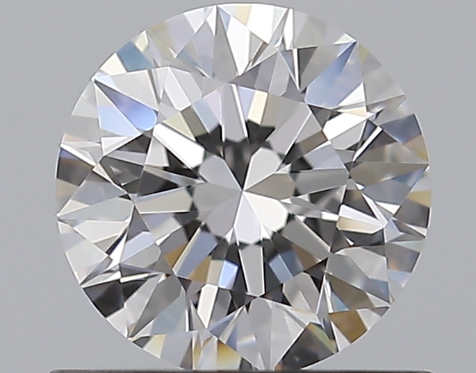 0.72 CaratD-VVS1 EX Cut Round Diamond
