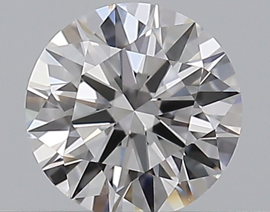 0.33 CaratD-VVS2 EX Cut Round Diamond