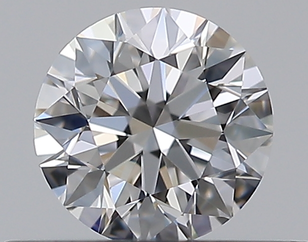 0.38 CaratD-VVS2 EX Cut Round Diamond